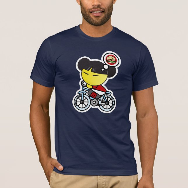 Mega Yummo Biking T-Shirt (Front)