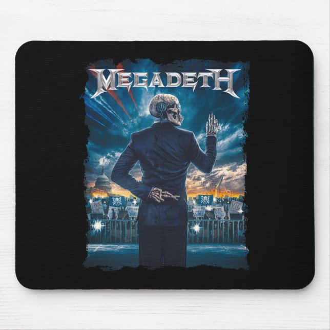 Megadeth - Vic Rally  Mouse Mat (Front)