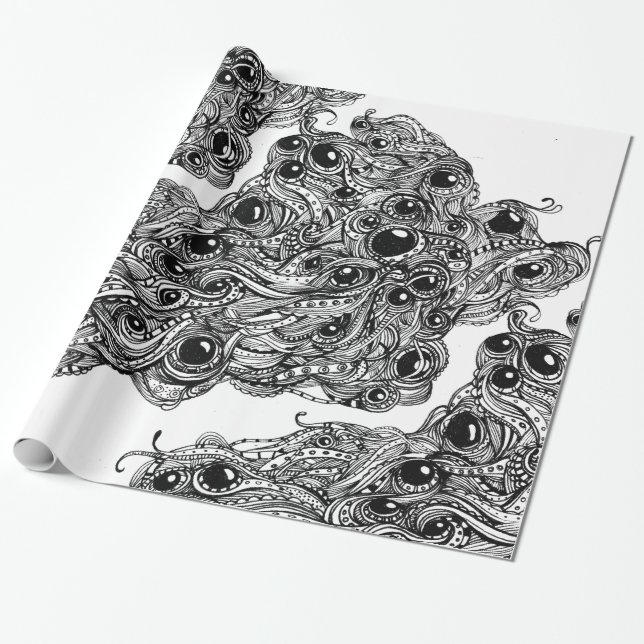 Megadoodle Classic Wrapping Paper (Unrolled)