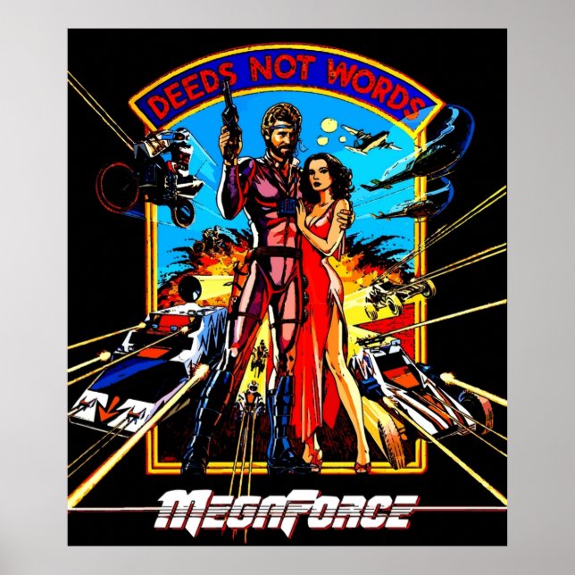 megaforce poster (Front)