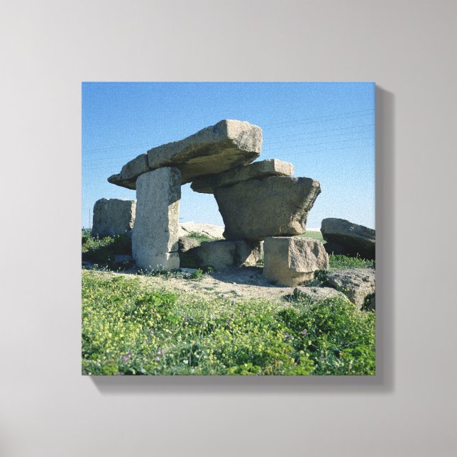 Megalith, prehistoric canvas print (Front)