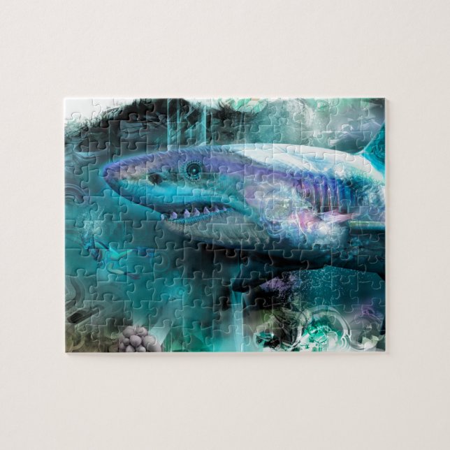 Megalodon Jigsaw Puzzle (Horizontal)