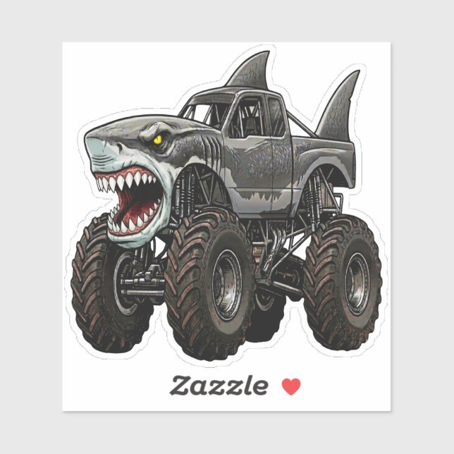 Megalodon Monster Truck  (Sheet)