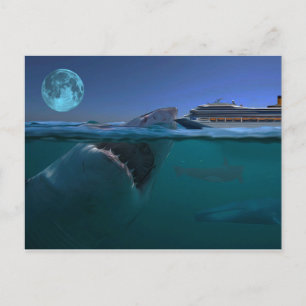 Megalodon Postcard