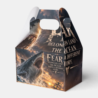 Megalodon Shark Adventure Favour Box