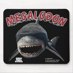 Megalodon Shark Mouse Mat