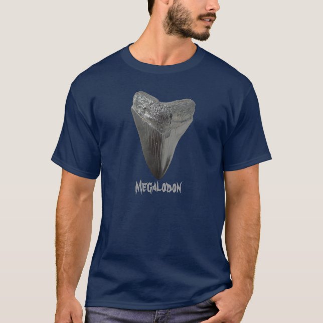Megalodon Tooth T-Shirt (Front)