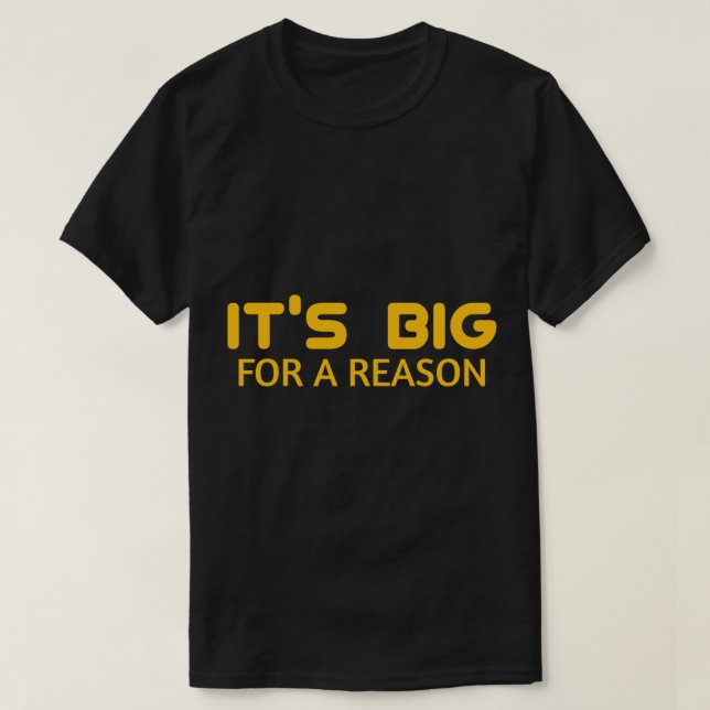 megamind tshirt its big for a reason tshirt Active (Design Front)