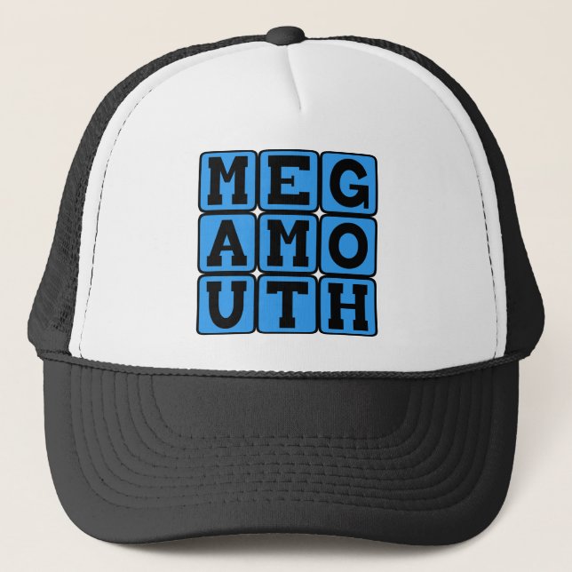 Megamouth, Deepwater Shark Trucker Hat (Front)