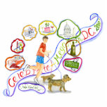 megan celebrate sign standing photo sculpture<br><div class="desc">celebrate</div>