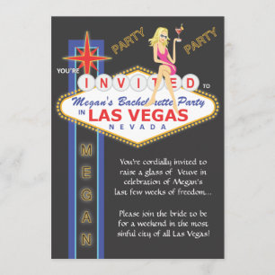 Megan_Girls Night Out Bachelorette Invitation