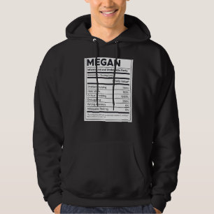Megan Nutrition Information Problem Solving Hard W Hoodie