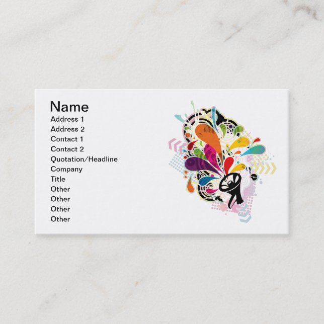 MEGAPHONE BUSINESS CARD (Front)