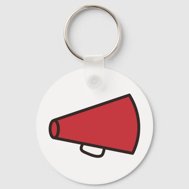 Megaphone Key Ring (Front)