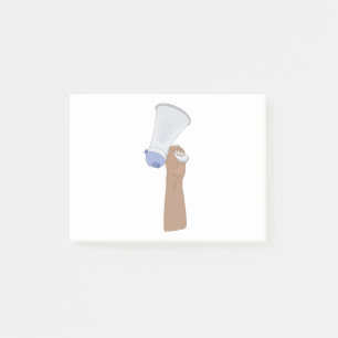 Megaphone Post-it Notes