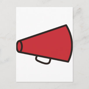 Megaphone Postcard