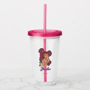 Megara Goddess at Heart Acrylic Tumbler