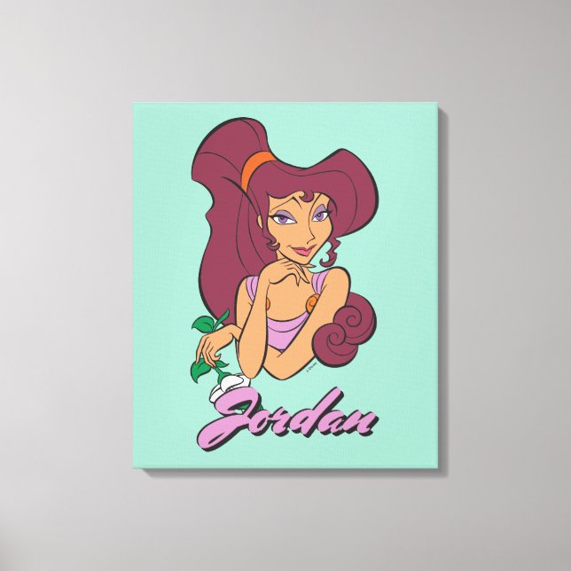 Megara Goddess at Heart Canvas Print (Front)