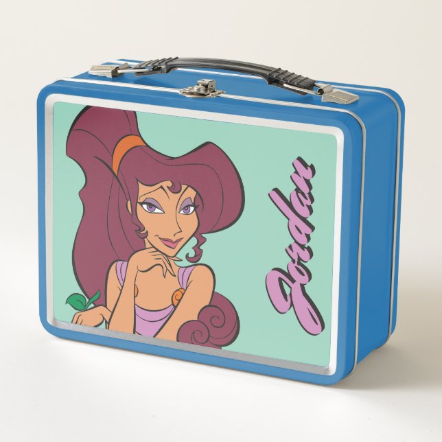 Megara Goddess at Heart Metal Lunch Box (Front)