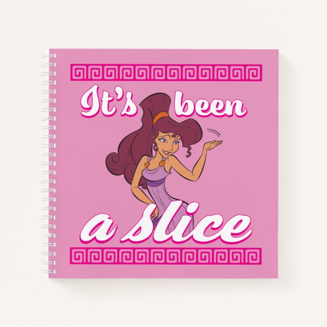 Megara - It's Been a Slice Notebook (Front)