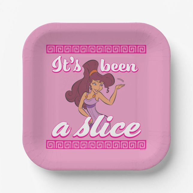 Megara - It's Been a Slice Paper Plates (Front)