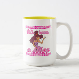 Megara - It's Been a Slice Two-Tone Coffee Mug