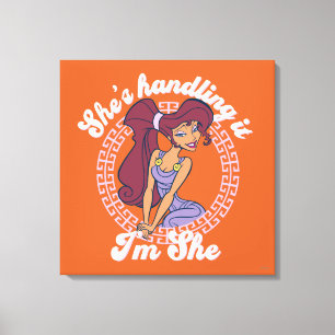 Megara - She's Handling It, I'm She Canvas Print