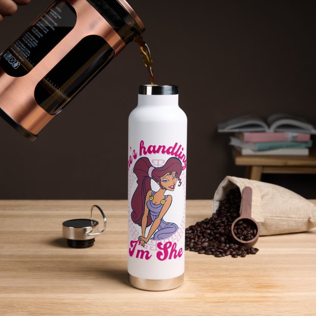 Megara - She's Handling It, I'm She Water Bottle (Coffee)