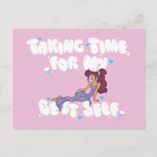 Megara - Taking Time For My Best Self Postcard