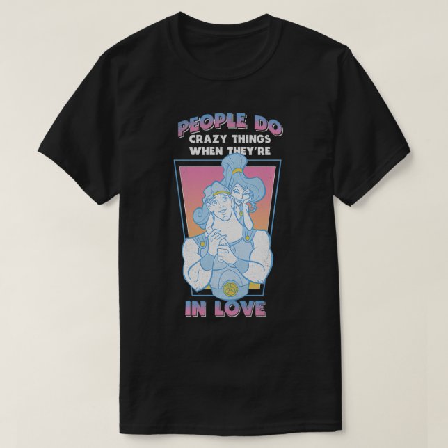Megara Vintage Love Quote  T-Shirt (Design Front)
