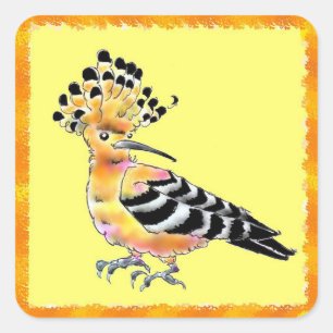 Megashira Square Sticker