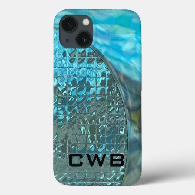 Megastyle Diva Monogram Case-Mate iPhone Case (Back)