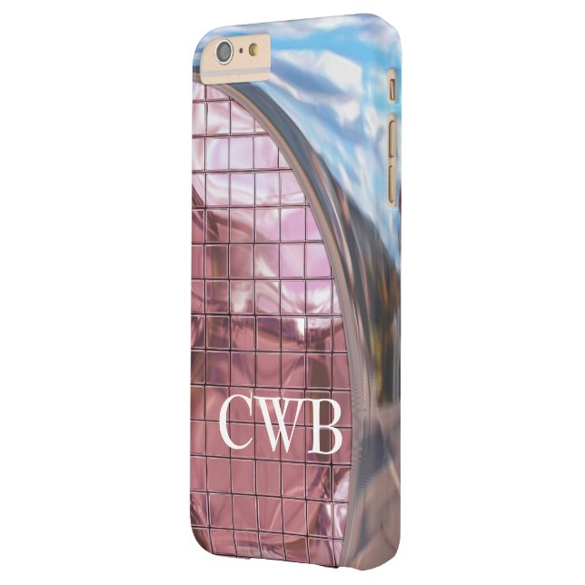 Megastyle Rue Monogram Plus Case-Mate iPhone Case (Back Left)