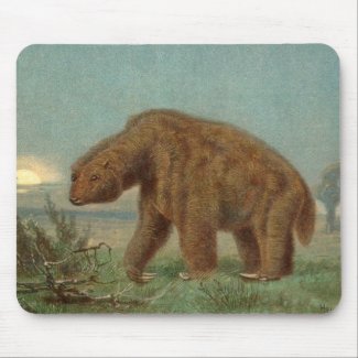 Megatherium Giant Sloth Mouse Mat