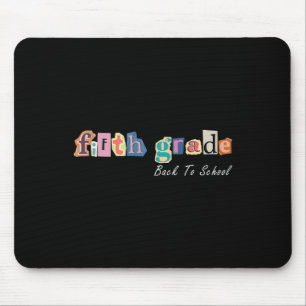Megazine Letter Fifth Grade Teacher Kids Back To S Mouse Mat