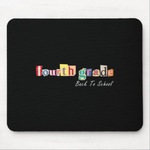 Megazine Letter Fourth Grade Teacher Kids Back To Mouse Mat