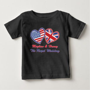 Meghan and Harry The Royal Wedding Baby T-Shirt