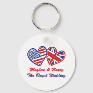 Meghan and Harry The Royal Wedding Key Ring