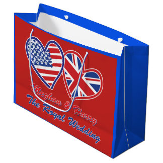 Meghan and Harrys Royal Wedding Large Gift Bag