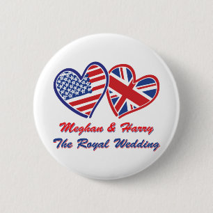 Meghan-and-Harrys Wedding 6 Cm Round Badge