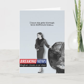 Meghan Markle Greeting Card