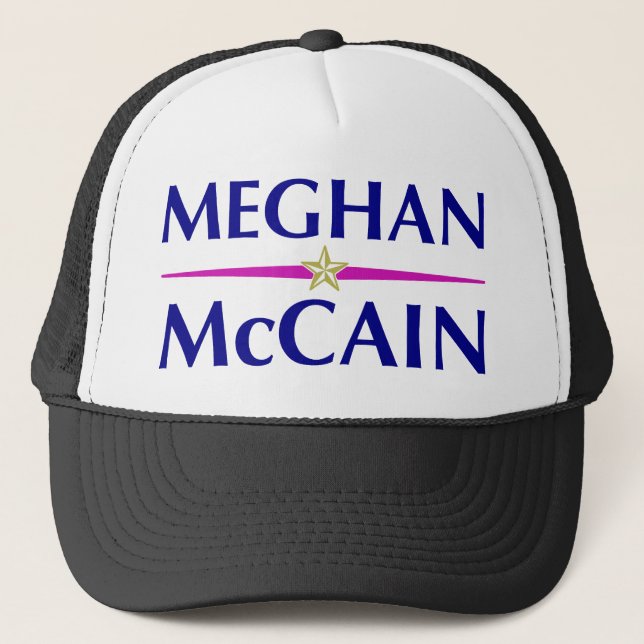 meghan_mccain_classic trucker hat (Front)