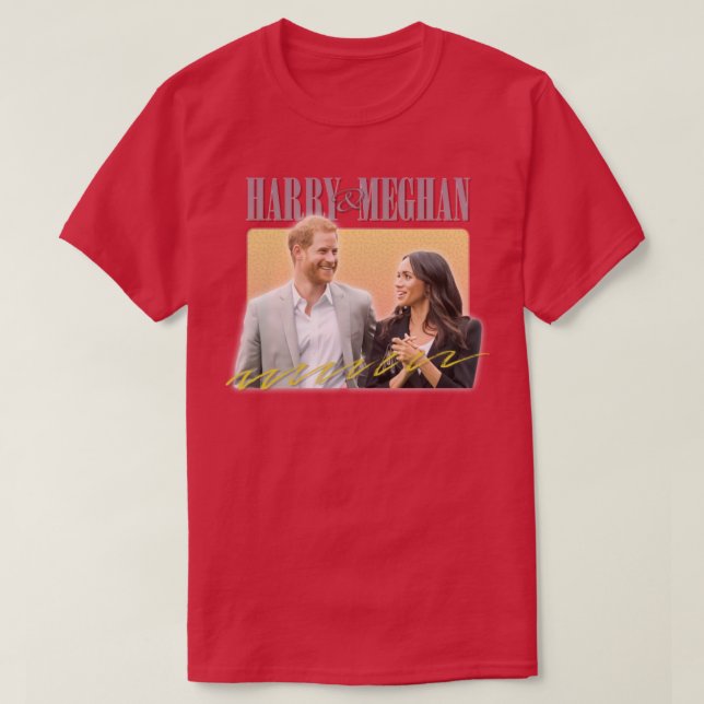 Meghan Retro Aesthetic T-Shirt (Design Front)