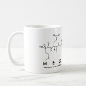 Meghann peptide name mug (Left)