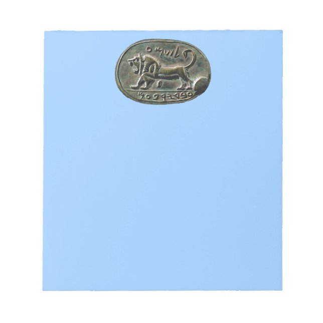 Megiddo Seal Notepad (Front)