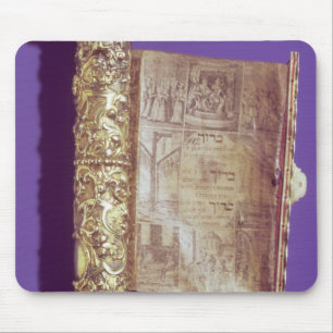 Megillah in a silver case, Vienna, c.1715 Mouse Mat