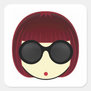 MEGUMI•O SQUARE STICKER