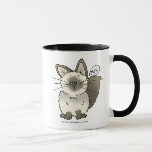 Meh Cat Mug_ Beer/Stien_ Travel mug