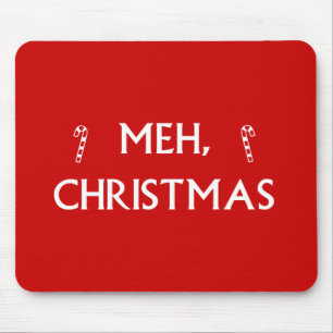 Meh Christmas Mouse Mat