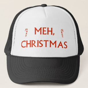 Meh Christmas Trucker Hat